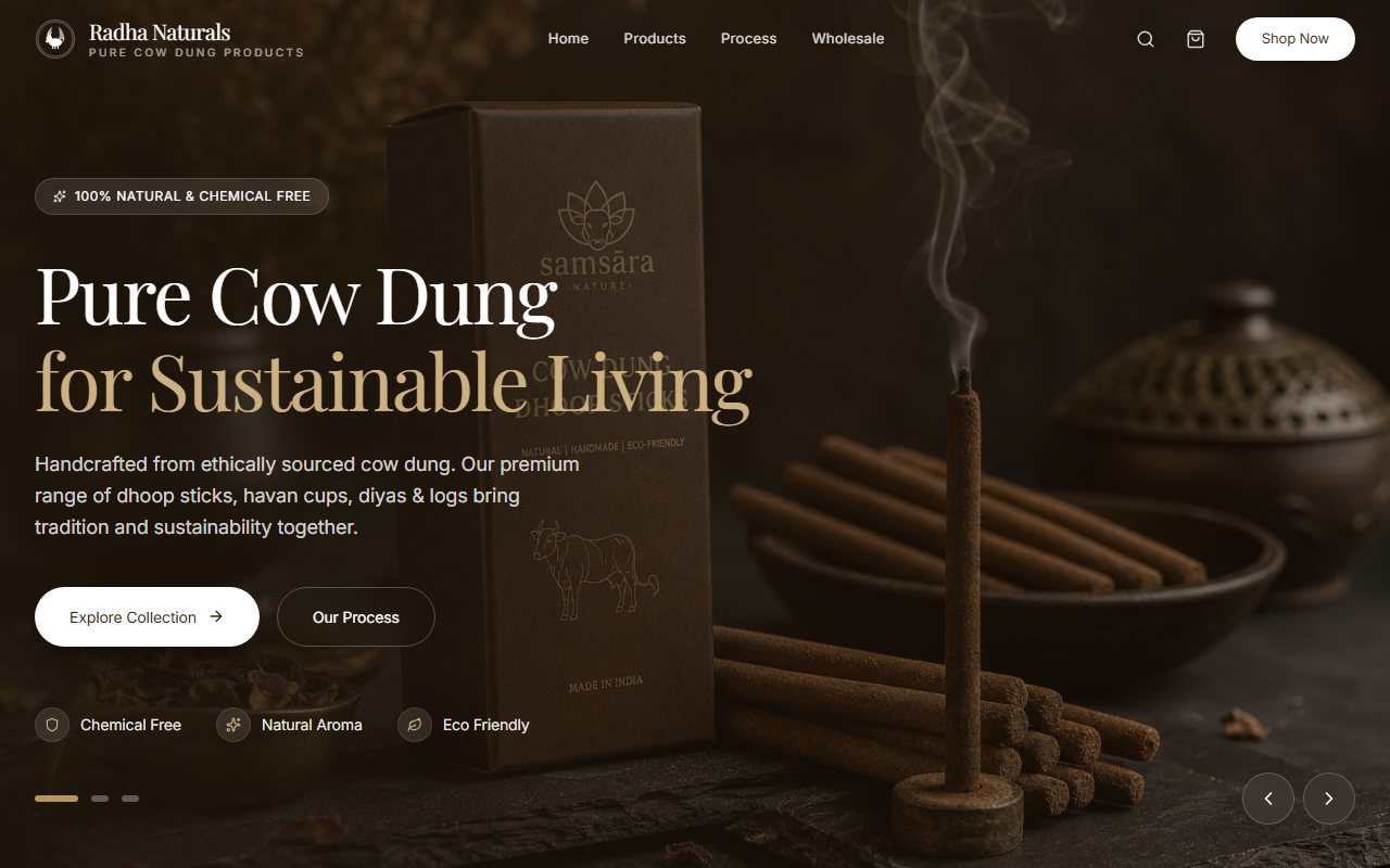 Cow Dung Products